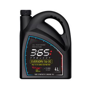 [혜택가23,800원]불스원 365 엔진오일, 4L 1개