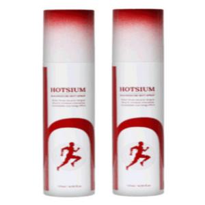 핫슘 뿌리는 마그네슘 핫 스프레이 스포츠 파스 120ml 2개