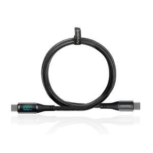 애니존 CtoC 초고속충전기 2m 패브릭 LCD 케이블