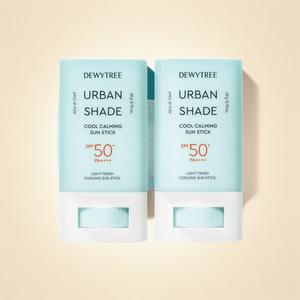 듀이트리 선스틱 어반쉐이드 쿨카밍 선스틱 SPF50+ PA++++ 20g × 2개