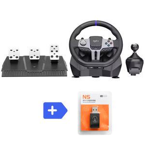 PS5 레이싱 휠 게이밍 핸들 조이스틱 자동차 운전 연습 게임 시뮬레이터 장비 유로트럭 PXN V9 GEN 2+N5