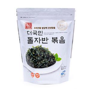 더국민 김앤김 광천김 돌김자반볶음 반찬 대용량 업소용  조미김 구운김  돌자반 볶음 300g 1개