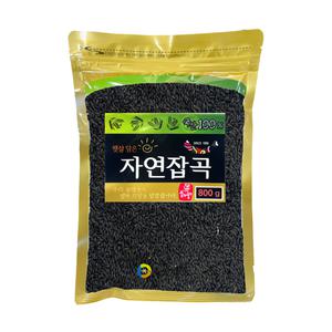 국산 찰흑현미 800g