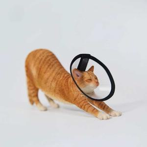 고양이피규어 고양이 넥카라 기지개 켜는 귀여운 가챠 치즈냥이
