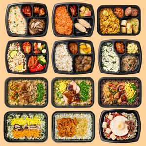 굿스푼 12종 12팩 저당 솥밥 비빔밥 맛있는 반찬 영양관리 다이어트 도시락 간편식단