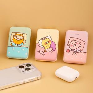 카카오 포켓 보조배터리 해피투게더 춘식이 라이언 어피치 10000mAh 휴대용 충전기