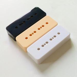 전통적인 비누 바 P90 기타 픽업 커버 블랙 아이보리 화이트 색상 50mm 2 개