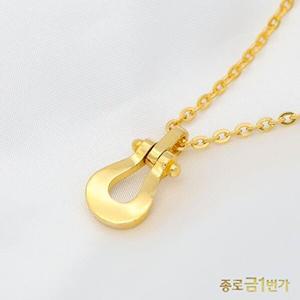 [종로금1번가]여자 순금 목걸이 후프 11.25g