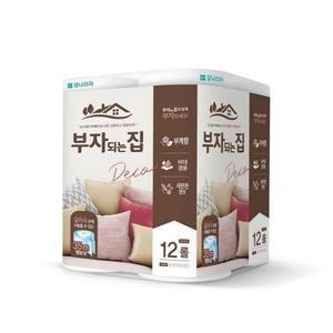 모나리자 부자되는집 화장지(35m*12롤*6입/박스)