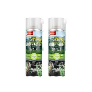 [혜택가13,860원]불스원 냄새싹 에어컨히터 탈취제 프레쉬포레스트향, 2개