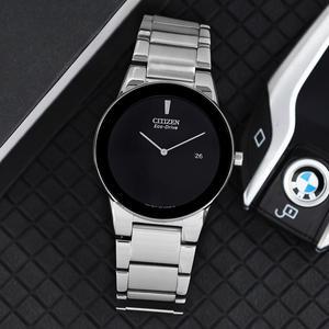 시티즌 AU1060-51E 에코드라이브 엑시엄 아날로그 클래식 남자 메탈 시계 b