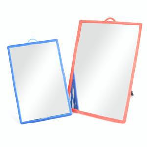Oce 사각 접이식 벽걸이 탁상 가벼운 거울 벽걸이면경 화장경 면도경 테이블책상거울 캐비닛미러 데스크 플