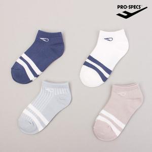 [키즈노리]  프로스펙스1901번  아동 발목양말 4족/어린이/학생