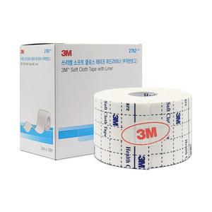 3M 쓰리엠 부드러운 천반창고 2762(부직반창고) 5cm x 10m