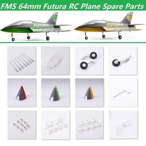 Futura EDF 제트 RC 비행기 노즈 콘 랜딩 기어 푸시로드 서보 혼, FMS 64mm