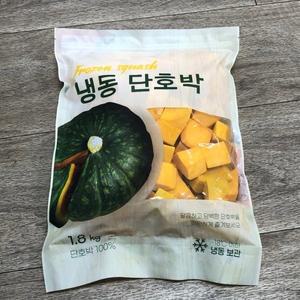 금성농산 뉴질랜드 냉동단호박 1.8kg 1팩 2팩 3팩