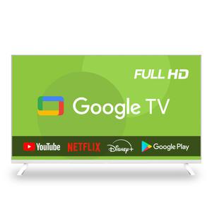 이브이 109cm 43형 FHD 스마트 구글TV 화이트 에너지효율 1등급