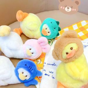 어나더뷰 애니멀 꽥꽥이 갸우뚱 오리 인형 키링 1512