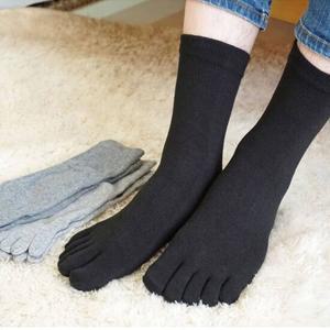 마마로 공장직영 국산 순면 남성 발가락 양말 장목 5족