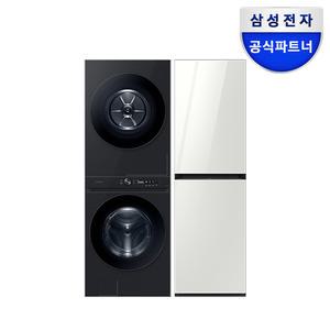 삼성 일체형 세탁건조기 원바디(25+20kg)+에어드레서(최대9벌+1벌) WF2520HCVVD+DF24CB9600WR