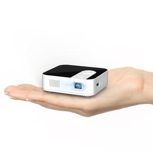3시간 플레이타임 TMY 울트라 미니 프로젝터, WiFi 및 블루투스가 지원되는 1080P 휴대용 배터리 구동 영화 DLP 비디오 휴대폰과 호환됨 /Pad /TV Stick /HDMI /USB