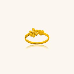 [비벨] 24K 반지디자인 R1 플라하트 3.75g