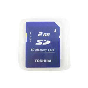 SD 메모리 블랙박스 카드 핸드폰 게임기 태블릿 노트북 에스디 도시바 2 기가바이트 Class2 SD-M02G 표준
