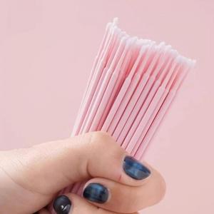 200p 초 미세 면봉 얇은 마이크로 뷰티 화장 면봉 메이크업 브러쉬
