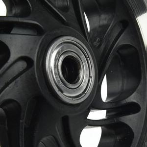 마이크로킥보드led 120mm 직경 LED 깜박이는 바퀴 스쿠터 미니용 후방 조명 블루 핑크 그린 블랙으로 제공