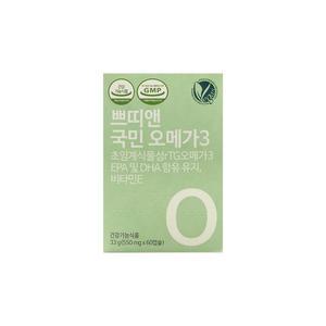 쁘띠앤 국민 오메가3 550mg x 60캡슐 /An