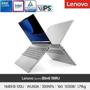 [레노버]Lenovo IdeaPad Slim5 15IRU Core5 83D0001SKR/14세대 i5 /램16G/ 512G/Free Dos