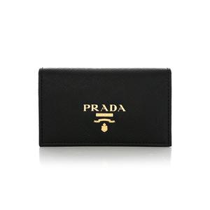 24SS 1MC122 QWA F0002 사피아노 메탈 로고 카드지갑