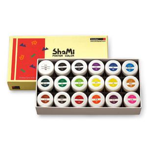 신한화구 샤미 포스터칼라 18색 20ml