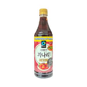 청정원 서해안 까나리액젓 골드 1kg