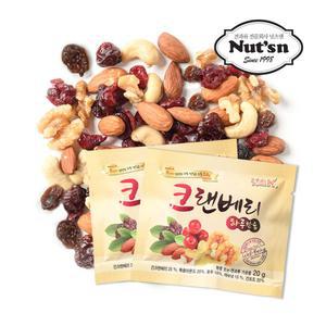 매일 하루한줌 혼합견과 크랜베리 21봉 3주 하루견과 견과류믹스 믹스넛 하루견과류 견과선물