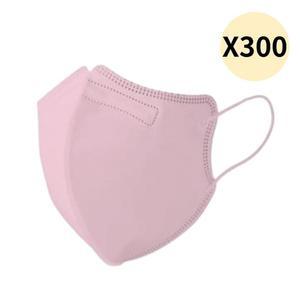 숨편한하루 새부리형 마스크 중형 베이비 핑크 5P X60