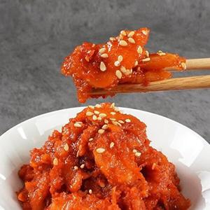 명물 더덕무침 100gX4팩+비빔 더덕 100gX4통