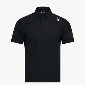 M 냉감 트리코트 카라 티셔츠 B1 SPKMCNTS202M BLK LGR