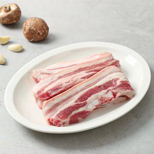 [롯데백화점]인정식탁 숨비포크 제주 한돈 흑돼지 오겹살 500g (구이용)