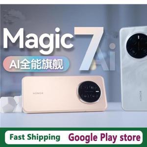 Honor Magic 7 휴대폰, 6.8 인치 OLED 슈퍼 스냅드래곤 엘리트 빠른 배송