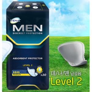 노인 남성 전립선 얇은 요실금 패드 20매 수술환자 안기저귀