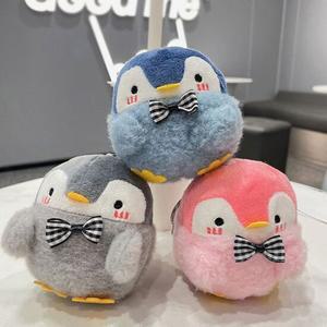 귀여운 펭귄 리본 트렌드 인형키링 1P 데일리 열쇠고