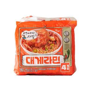 어쩌다사장3 대게라면 4개입
