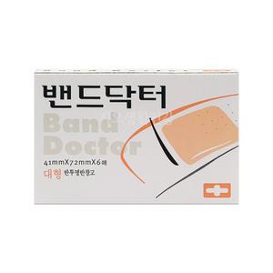 밴드닥터 일회용 상처밴드 대형 6매입