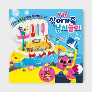 핑크퐁 상어가족 낚시놀이 장난감 멜로디 붕붕카 영유아 놀이