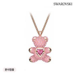 [본사정품/빠른배송] Teddy Heart 핑크 로즈골드 목걸이 5642976
