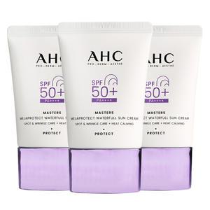 AHC 워터풀 선크림 40ml 3개 썬크림 마스터즈 멜라프로텍트