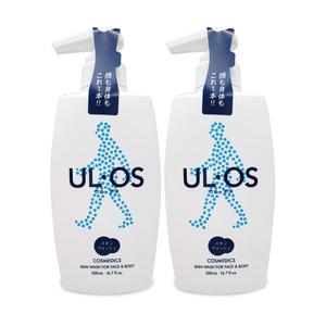 우르오스 스킨 워시 무향 500ml 남성 올인원 바디워시 2개 S1