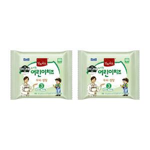 [장보기_냉장]상하치즈 유기농 어린이치즈 180g(18g, 10입), 2개 (총 20개)