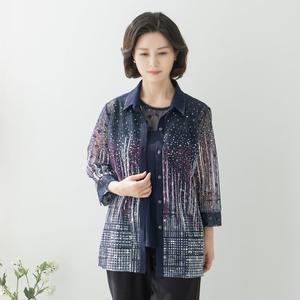 엄마옷 마담4060 블랑쥬앙상블 할머니옷 세트-ZEN2504004-